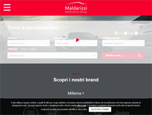 Tablet Screenshot of maldarizzi.com